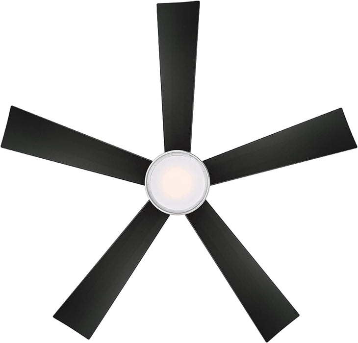 42 in. Smart Indoor Outdoor Matte White Ceiling Fan with Light and Remote, Works with Alexa Google Assistant Samsung Things Ios android APP-21-ErisView