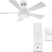 42 in. Smart Indoor Outdoor Matte White Ceiling Fan with Light and Remote, Works with Alexa Google Assistant Samsung Things Ios android APP-2-ErisView