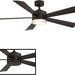 42 in. Smart Indoor Outdoor Matte White Ceiling Fan with Light and Remote, Works with Alexa Google Assistant Samsung Things Ios android APP-38-ErisView