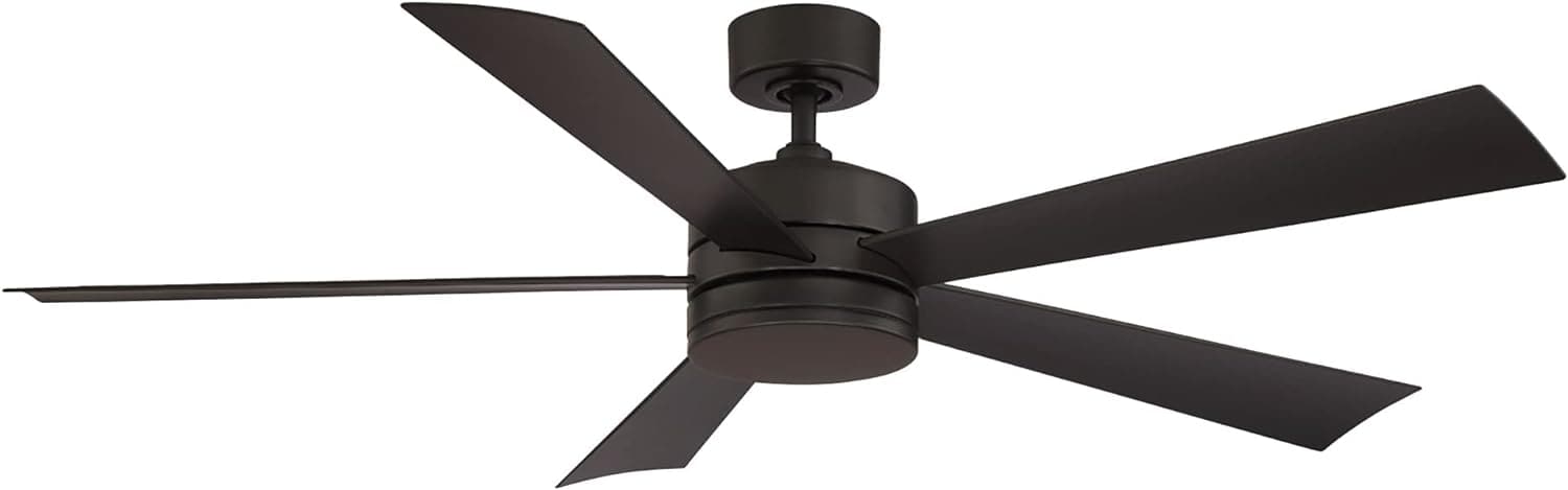 42 in. Smart Indoor Outdoor Matte White Ceiling Fan with Light and Remote, Works with Alexa Google Assistant Samsung Things Ios android APP-39-ErisView
