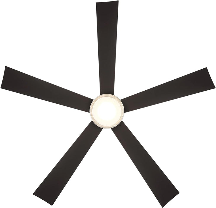 42 in. Smart Indoor Outdoor Matte White Ceiling Fan with Light and Remote, Works with Alexa Google Assistant Samsung Things Ios android APP-41-ErisView