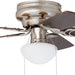 42 in. Traditional Flush Mount Indoor LED Ceiling Fan with Light, Pull Chain, Reversible Fan for Summer Winter-11-ErisView