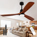 42 in. Wood Ceiling Fan with Light and Remote, 3 Blades Craftmade Modern Ceiling Fan, Quiet Ceiling Fans for Living Room Bedroom Indoor Office-12-ErisView