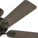 44 in. Bronze Ceiling Fan Ceiling Fan with LED Light Kit and Pull Chain, Hugger Ceiling Fan with Light-9-ErisView