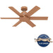 44 in. Ceiling Fan, Ceiling Hugger Ceiling Fans, Unique Ceiling Fans without Lights-2-ErisView