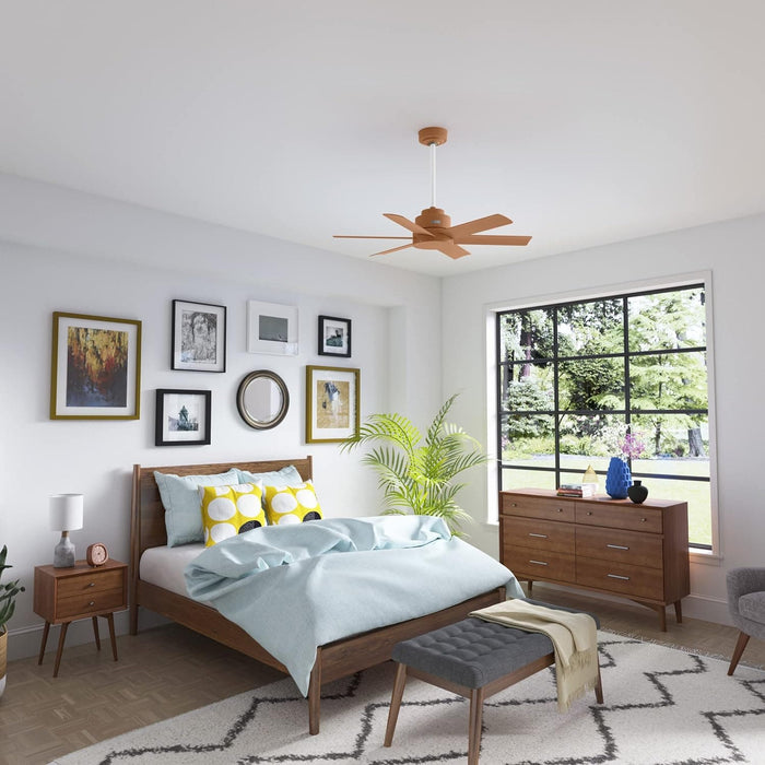 44 in. Ceiling Fan, Ceiling Hugger Ceiling Fans, Unique Ceiling Fans without Lights-6-ErisView