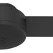 44 in. Ceiling Fan for Bathroom, Matte Black Ceiling Fan, Hunter Ceiling Fan, 3 Blade Ceiling Fan without Light-11-ErisView