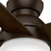 44 in. Ceiling Fan with Light with Wall Control, Small Brushed Ceiling Fan-5-ErisView