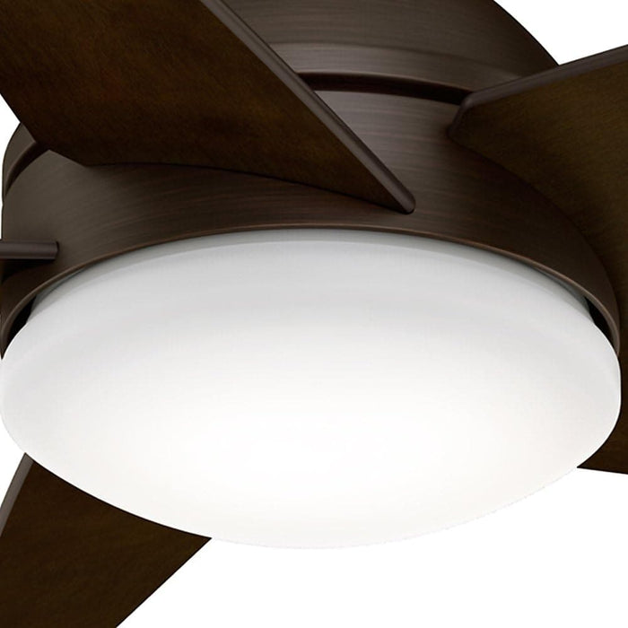 44 in. Ceiling Fan with Light with Wall Control, Small Brushed Ceiling Fan-6-ErisView