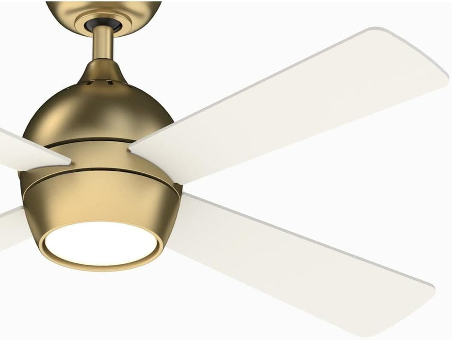 44 in. Indoor Ceiling Fan with LED Light Kit, Brushed Satin Brass Ceiling Fan-2-ErisView