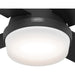 44 in. Indoor Low Profile Ceiling Fan with LED Light and Remote Control, Brushed Nickel Ceiling Fan, Hugger Ceiling Fans-5-ErisView