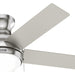 44 in. Low Pro Ceiling Fan, Brushed Nickel Ceiling Fan, Hugger Ceiling Fans-12-ErisView
