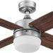 44 in. Modern Indoor Ceiling Fan and Light Remote Control, Reversible Fan in Winter Summer-11-ErisView