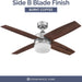 44 in. Modern Indoor Ceiling Fan and Light Remote Control, Reversible Fan in Winter Summer-7-ErisView