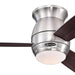 44 in. Oil Rubbed Bronze Ceiling Fan, Indoor Outdoor Ceiling Fan with Remote, Ceiling Fans for Low Ceiling with LED Light Kit and Frosted Opal Glass-4-ErisView