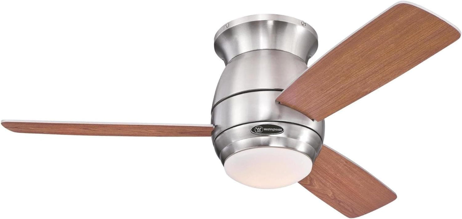 44 in. Oil Rubbed Bronze Ceiling Fan, Indoor Outdoor Ceiling Fan with Remote, Ceiling Fans for Low Ceiling with LED Light Kit and Frosted Opal Glass-7-ErisView