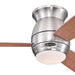 44 in. Oil Rubbed Bronze Ceiling Fan, Indoor Outdoor Ceiling Fan with Remote, Ceiling Fans for Low Ceiling with LED Light Kit and Frosted Opal Glass-7-ErisView