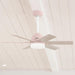 44 in. Pink Ceiling Fan, Ceiling Hugger Ceiling Fans, Cooling Ceiling Fan-5-ErisView