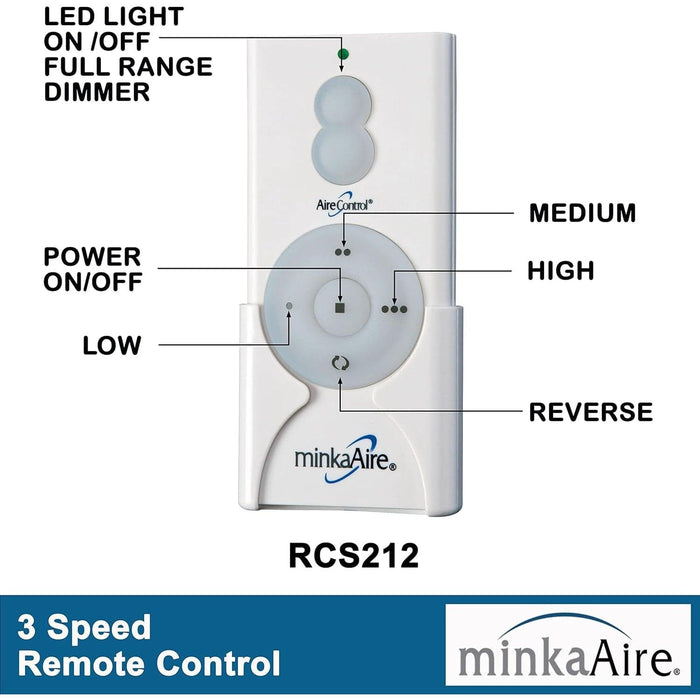 44 in. White Flush Mount Ceiling Fan with Light Remote Control, LED Fan Light-5-ErisView