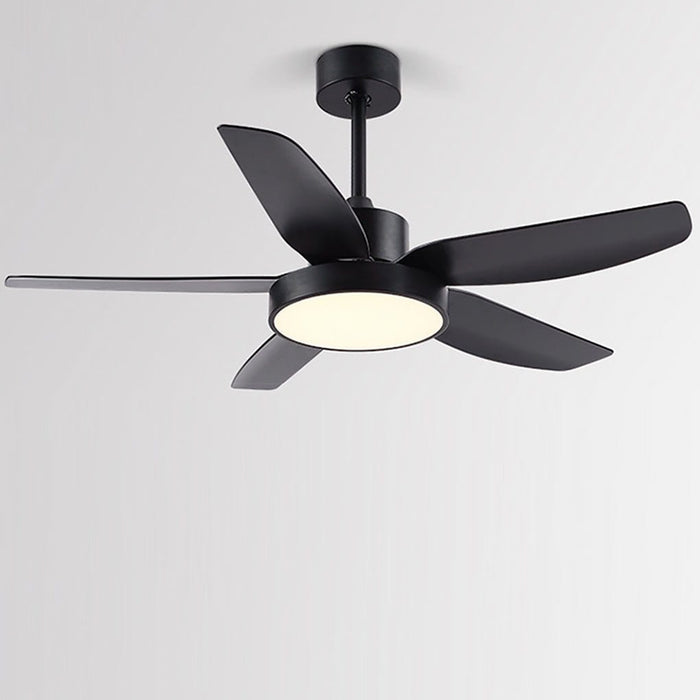 46 Inch Variable Frequency Mute LED Three-color Dimming Ceiling Fan Light