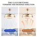 47 in. Gold Ceiling Fan with Lights and Remote, Modern Dimmable LED Ceiling Fan, Smart Slient Ceiling Fan for Bedroom Living Room-ErisView