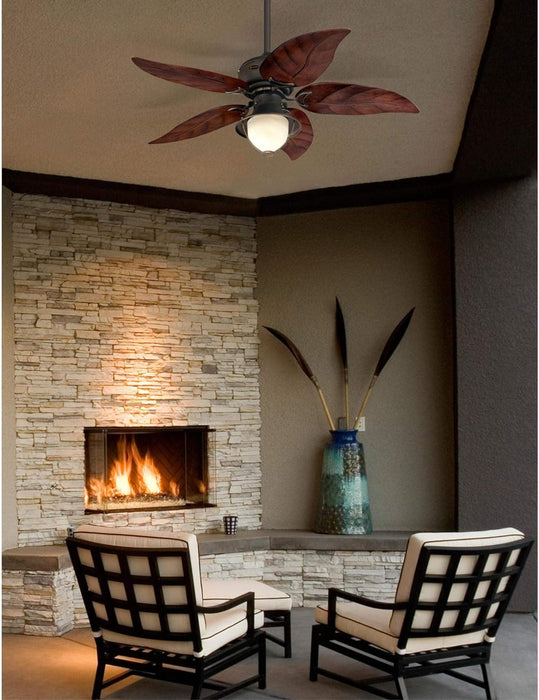 48 in. Bronze Ceiling Fan, Indoor Outdoor Ceiling Fans with Light-4-ErisView