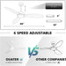 48 in. Ceiling Fan, Outdoor Ceiling Fan with Light, White Ceiling Fan with Light and Remote, New Ceiling Fans for Bedroom, Outdoor Patio Ceiling Fans-5-ErisView