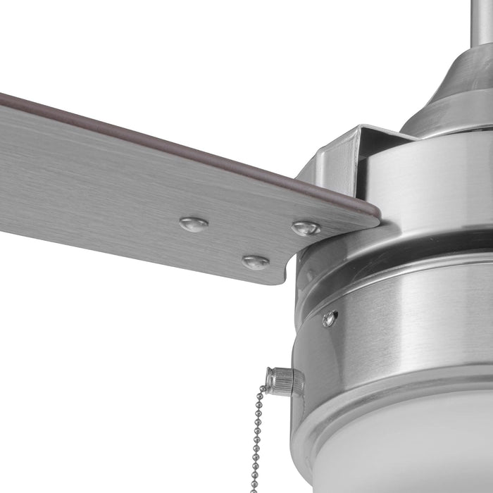 48 in. Ceiling Fan with LED Light Pull Chain, Reversible Brushed Nickel Ceiling Fan-11-ErisView
