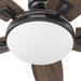 48 in. Contemporary Ceiling Fan with Light, Indoor LED Ceiling Fan with Remote Control, Bronze Reversible Fan for Summer Winter-14-ErisView