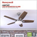 48 in. Contemporary Ceiling Fan with Light, Indoor LED Ceiling Fan with Remote Control, Bronze Reversible Fan for Summer Winter-21-ErisView