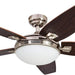 48 in. Contemporary Ceiling Fan with Light, Indoor LED Ceiling Fan with Remote Control, Bronze Reversible Fan for Summer Winter-26-ErisView