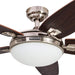 48 in. Contemporary Ceiling Fan with Light, Indoor LED Ceiling Fan with Remote Control, Bronze Reversible Fan for Summer Winter-27-ErisView