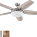 48 in. Contemporary Ceiling Fan with Light, Indoor LED Ceiling Fan with Remote Control, Bronze Reversible Fan for Summer Winter-28-ErisView