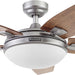 48 in. Contemporary Ceiling Fan with Light, Indoor LED Ceiling Fan with Remote Control, Bronze Reversible Fan for Summer Winter-36-ErisView