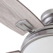 48 in. Contemporary Ceiling Fan with Light, Indoor LED Ceiling Fan with Remote Control, Bronze Reversible Fan for Summer Winter-39-ErisView
