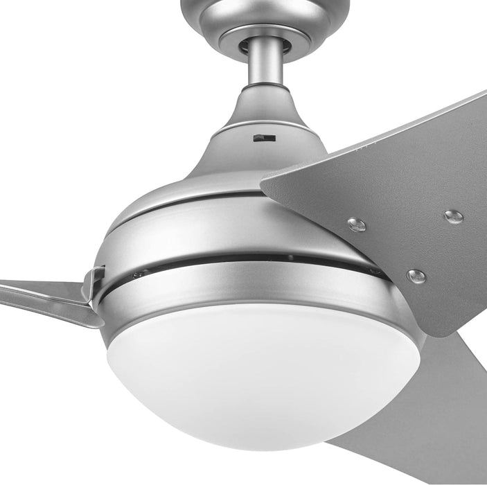 48 in. Contemporary Ceiling Fan with Light, Indoor LED Ceiling Fan with Remote Control, Bronze Reversible Fan for Summer Winter-48-ErisView