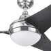 48 in. Contemporary Ceiling Fan with Light, Indoor LED Ceiling Fan with Remote Control, Bronze Reversible Fan for Summer Winter-57-ErisView
