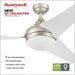 48 in. Contemporary Ceiling Fan with Light, Indoor LED Ceiling Fan with Remote Control, Bronze Reversible Fan for Summer Winter-61-ErisView