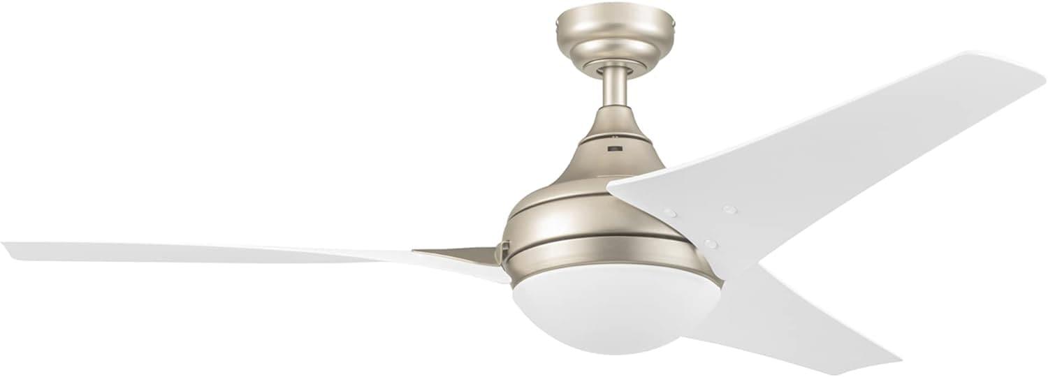 48 in. Contemporary Ceiling Fan with Light, Indoor LED Ceiling Fan with Remote Control, Bronze Reversible Fan for Summer Winter-64-ErisView