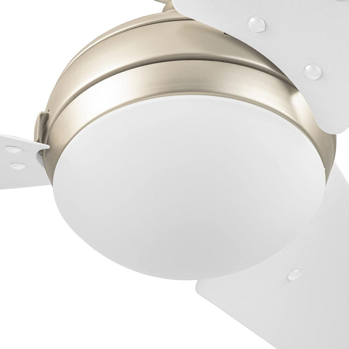 48 in. Contemporary Ceiling Fan with Light, Indoor LED Ceiling Fan with Remote Control, Bronze Reversible Fan for Summer Winter-68-ErisView