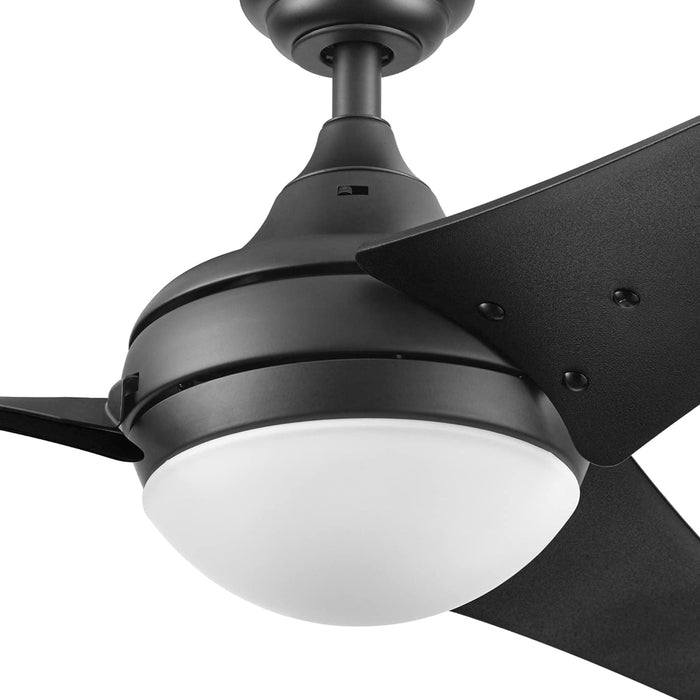 48 in. Contemporary Ceiling Fan with Light, Indoor LED Ceiling Fan with Remote Control, Bronze Reversible Fan for Summer Winter-74-ErisView