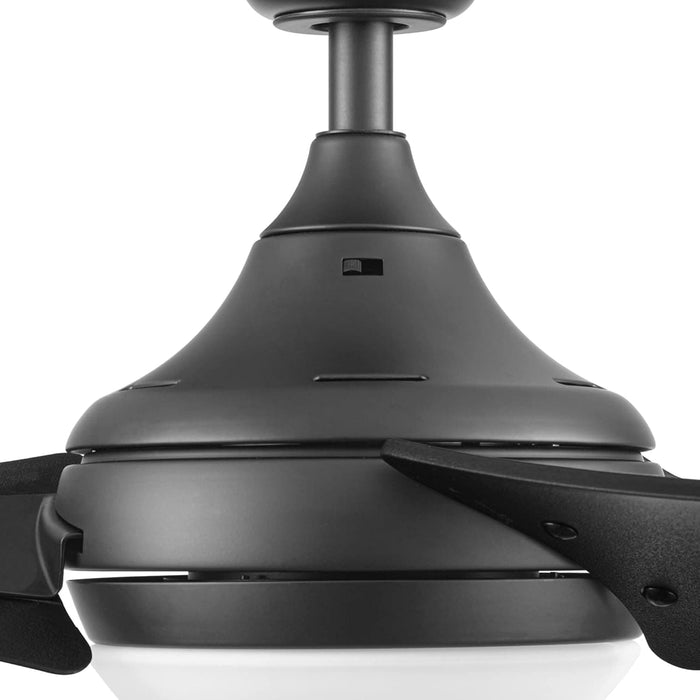 48 in. Contemporary Ceiling Fan with Light, Indoor LED Ceiling Fan with Remote Control, Bronze Reversible Fan for Summer Winter-75-ErisView