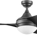 48 in. Contemporary Ceiling Fan with Light, Indoor LED Ceiling Fan with Remote Control, Bronze Reversible Fan for Summer Winter-77-ErisView