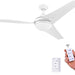 48 in. Contemporary Ceiling Fan with Light, Indoor LED Ceiling Fan with Remote Control, Bronze Reversible Fan for Summer Winter-78-ErisView