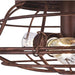 48 in. Indoor Dimmable Caged Ceiling Fan with LED Light Kit and Remote Control-6-ErisView