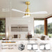 48 in. Indoor Outdoor Ceiling Fan with Light and Remote, Dimmable Smart Modern Ceiling Fan with Timer, Wood Ceiling Fan for Bedroom Living Room-41-ErisView