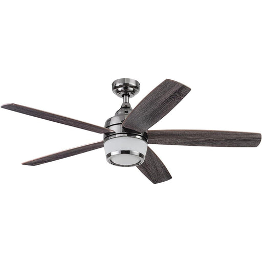 48 in. Modern Fan with Light, Indoor LED Ceiling Fan with Light, Remote Control, Reversible Fan for Summer Winter, Metal Blade Fan-1-ErisView