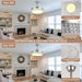 48 in. Modern Low Profile Bladeless Ceiling Fan with Remote, Retractable Blade Ceiling Fan with Light, Smart LED Ceiling Fan for Patio Living Room Bedroom-7-ErisView