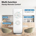 48 in. White Silent Ceiling Fan, Remote Control Ceiling Fan with Light, 3 Blade Ceiling Fan-3-ErisView