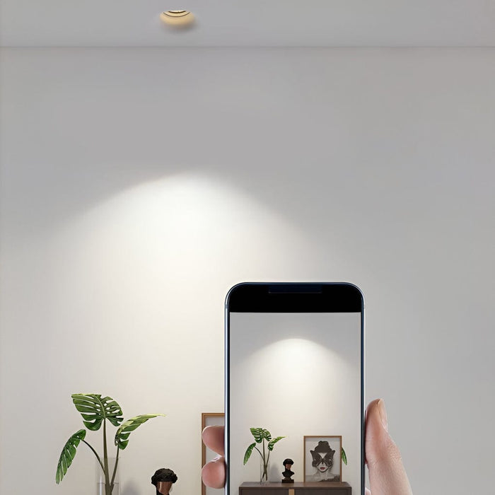Square Round COB Anti-dazzle Frameless Recessed Ceiling Lights Spotlight Down Light